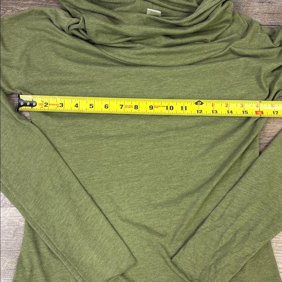 Soul Flower Organic Cotton Hoodie Top – Sage Green (Size S) - Picture 6 of 7